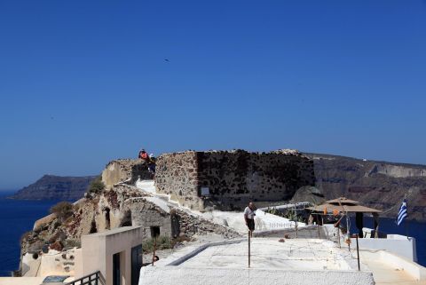 Kastro (Castle of St. Nikolas): The way to the Castle