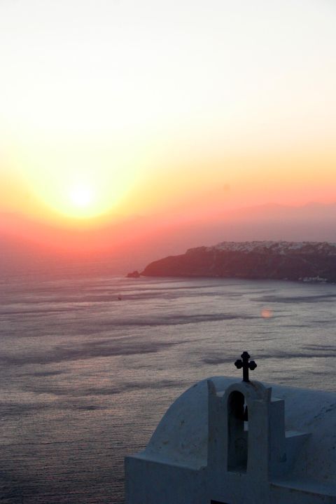 Agios Ioannis Chapel: Sunset from the chapel of Saint John