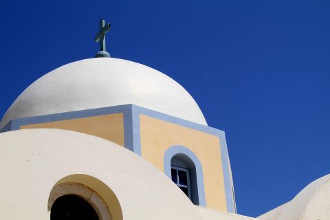 Agios Stylianos Catholic Church: Cycladic church of Agios Stylianos