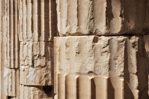 Acropolis: Columns of the temple