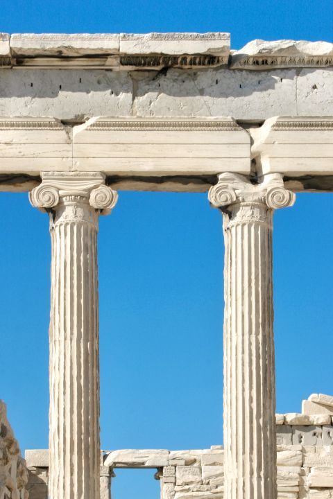 Acropolis: The Erechtheion: An impressive, Ionic temple