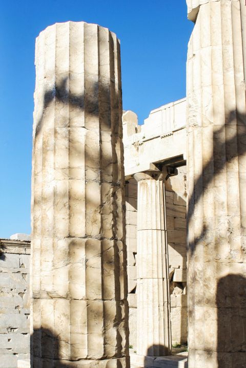 Acropolis: Parthenon's columns