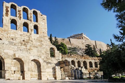 Herodes Atticus theatre: The Odeon of Herodes Atticus