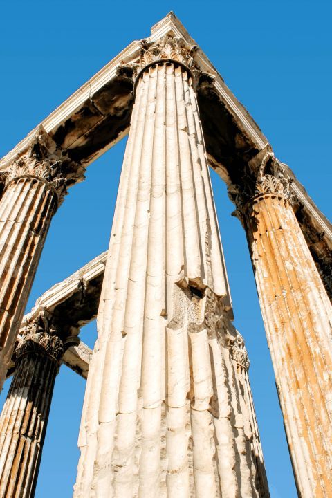 Olympian Zeus temple: Columns of the Olympian Zeus