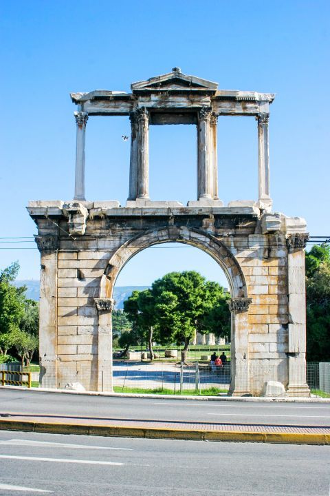 Arch of Hadrian: Hadrian's Gate