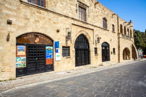 Municipal Art Gallery: The Municipal Art Gallery of Rhodes is housed in an old two-storey building on Simi Square.