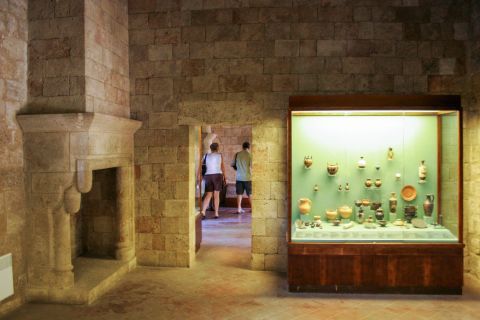 Archaeological Museum: Visitors can see a collection of vases, figurines, small objects and tomb groups.
