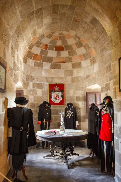 Palace of the Grand Master of the Knights of Rhodes in Greece