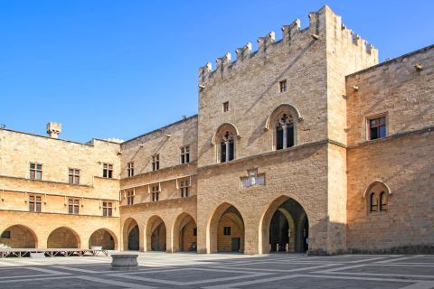 Palace of Grand Masters in Rhodes Island, Old Town