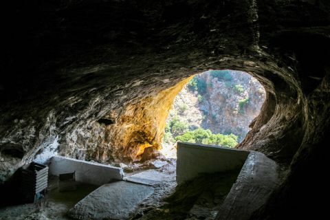 Milatos Cave: The Cave of Milatos is of high historical significance, as 3,600 Greeks were slaughtered there by the Turks in 1823.