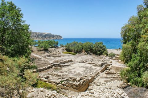 Phaestos Palace: Ancient remains