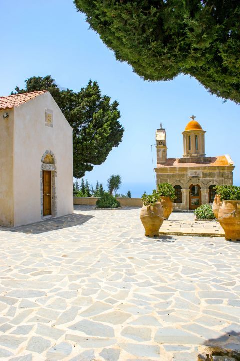 Preveli Monastery: Preveli Monastery is located about 40 km south of Rethymnon Town.