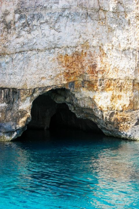 Blue Caves: Impressive sight.