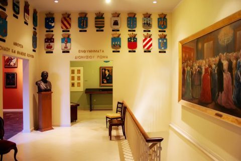Solomos Museum: Exhibits of the museum.