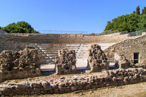 Roman Odeon: The Roman Odeon was constructed in the 2nd century BC