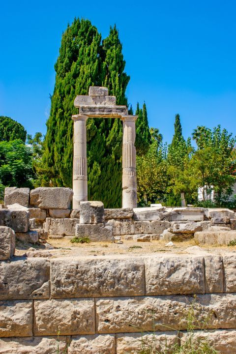 Ancient Agora: Ruins of an ancient construction.