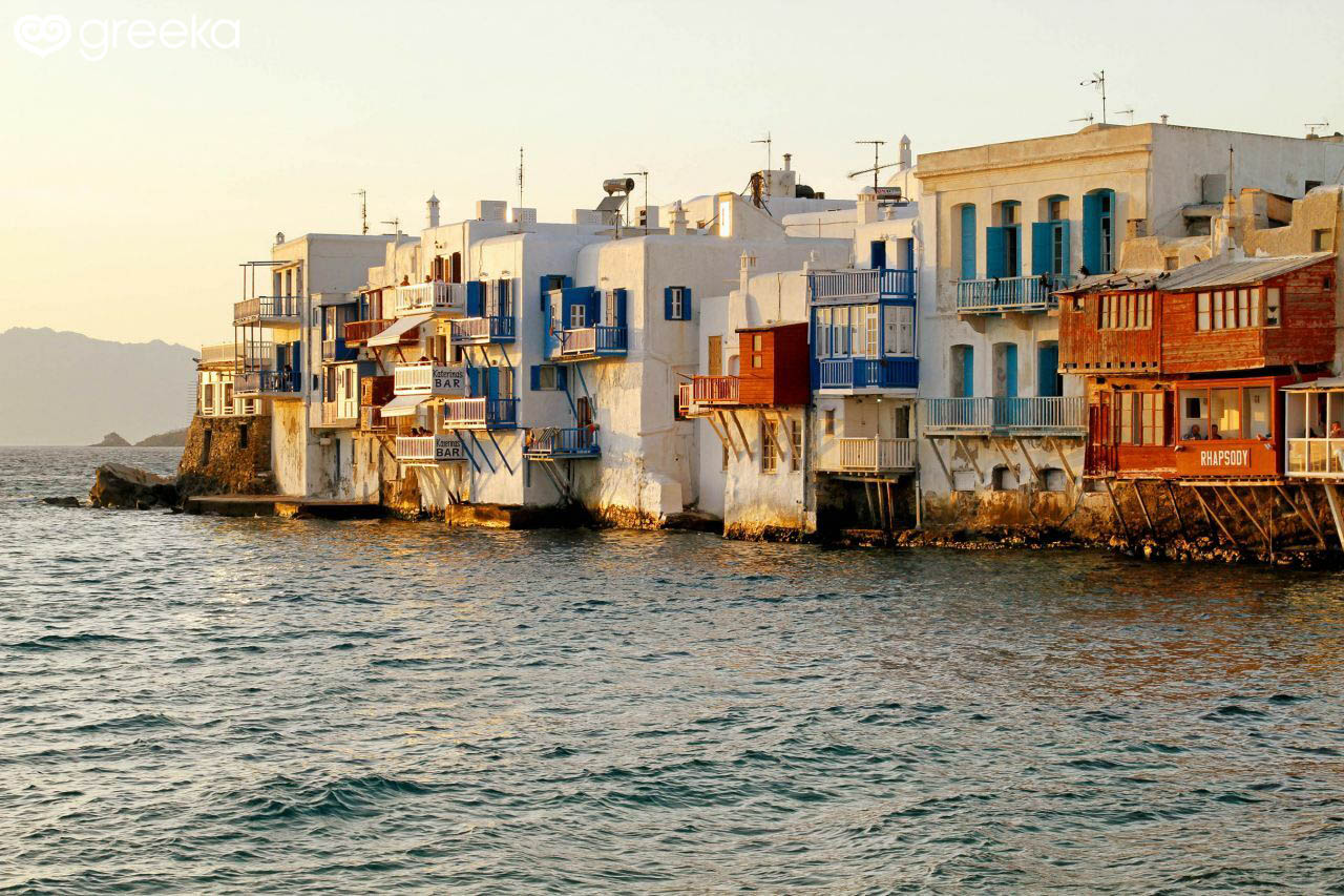 Little Venice in Mykonos, Greece | Greeka