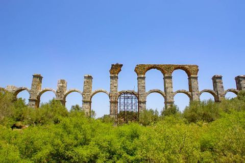 Roman Aqueduct: The Roman Aqueduct constitutes one of the first big technical accomplishments of the late Roman architecture.