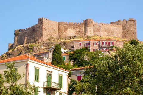 Molyvos Castle: It is one of the most well-preserved castles in Eastern Mediterranean.