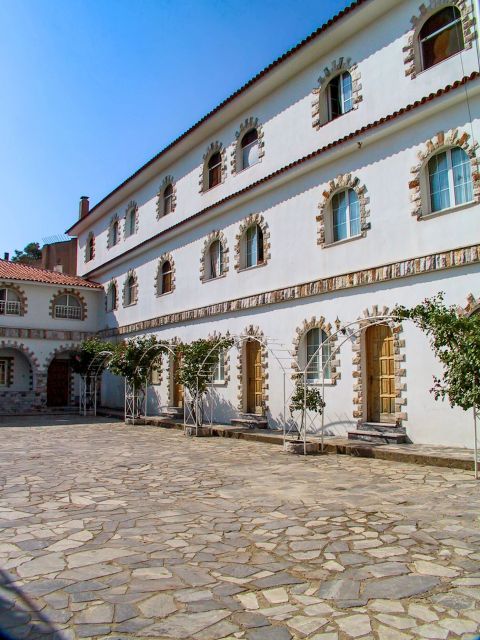 Agios Raphael Monastery: The premises of the Monastery.