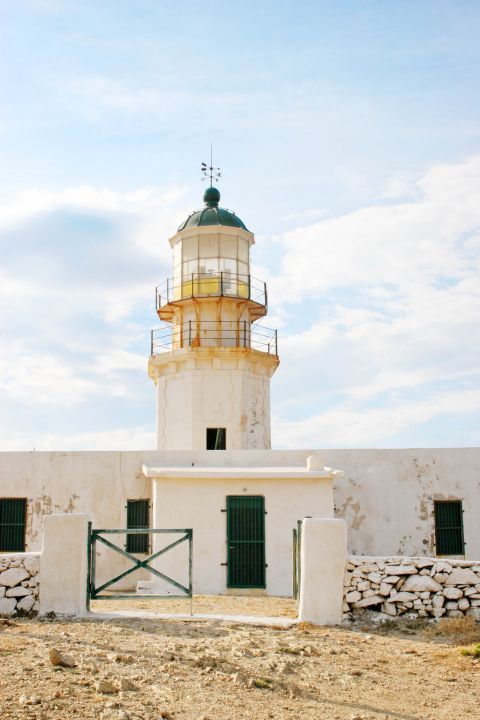 Armenistis Lighthouse: Armenistis Lighthouse in Mykonos island