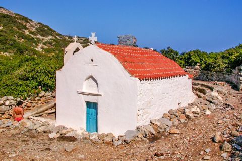 Saria Islet: A small, picturesque chapel.
