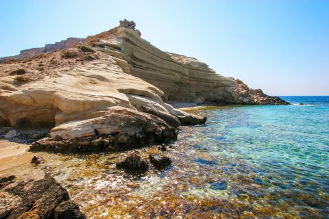 Sokastro Islet: Rock formaions and crystal clear waters.