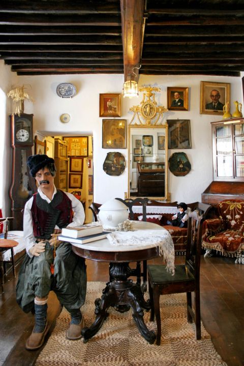 Folklore Museum: The interior of the museum