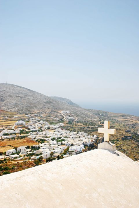 Church of Panagia: Island view from the top of the Church