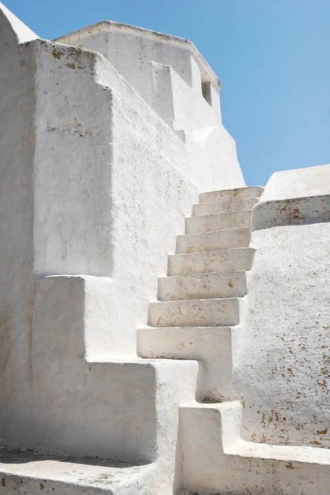 Church of Panagia: The stairs of the Church