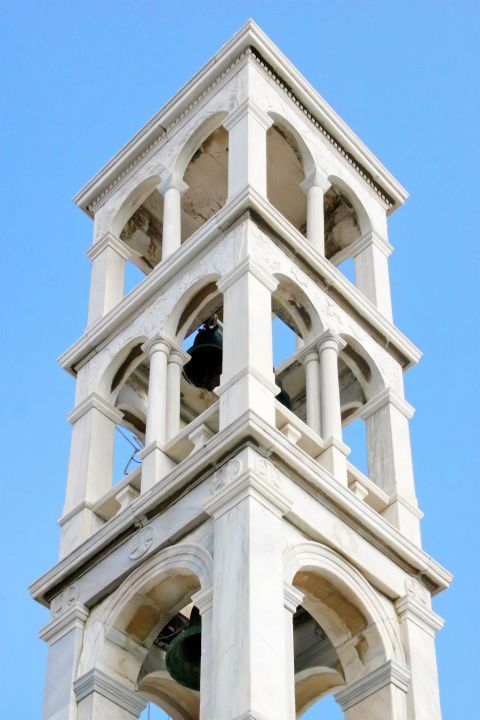 Panagia Tourliani: The belfry of the monastery of Panagia Tourliani