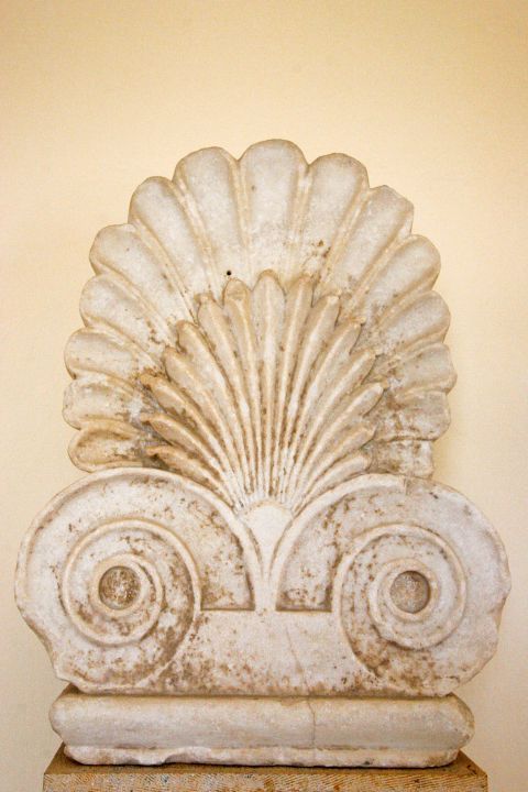 Archaeological Museum: Ancient decoration made of marble