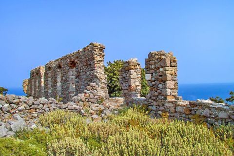 Byzantine Castle: The Byzantine Castle of Myrina can be accessed only on foot.
