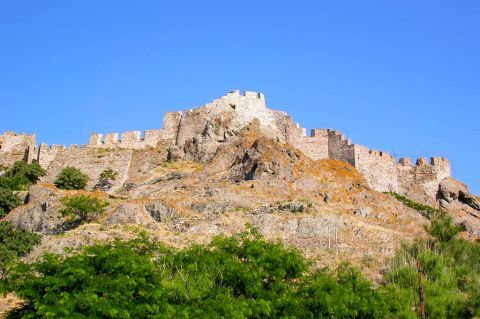 Byzantine Castle: The Byzantine Castle of Myrina was built on the site of an earlier ancient fortification.