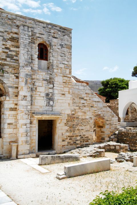 Panagia Ekatontapiliani church: A stone-built part of the monastery