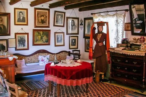 Folklore Museum: Photos and traditional furniture.