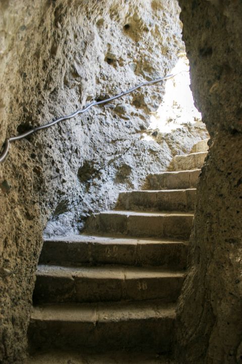 Monastery of Agia Triada: Some of the steps that lead you to the Monastery of Holy Trinity.