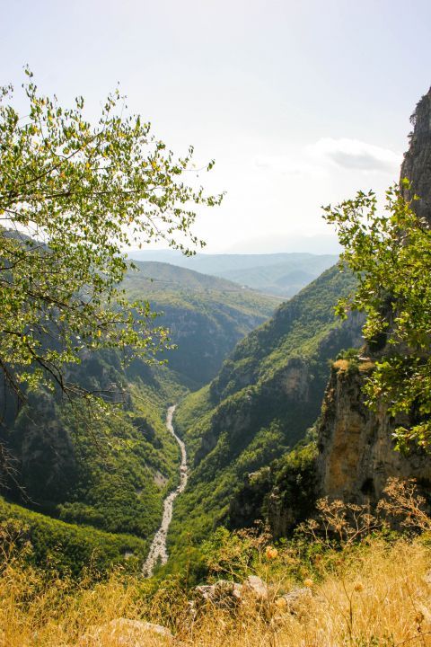 Vikos Gorge: Incredible view. Green hills and a wide variety of flora.