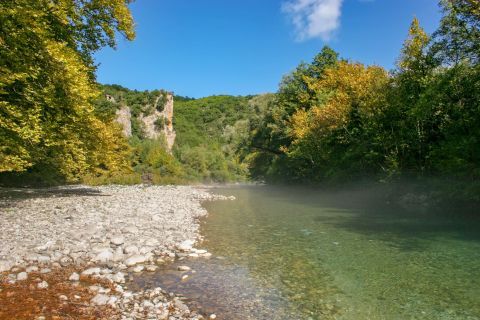 Voidomatis River: Voidomatis crosses the famous Vikos-Aoos Natural Reserve, which is among the most precious and beautiful natural reserves in Greece.