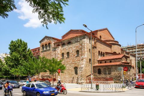 Church of Agios Dimitrios: Saint Demetrius or Agios Dimitrios, (208 AD-303 AD) is the patron saint of Thessaloniki.