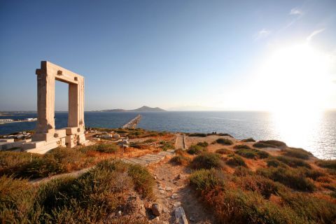 Portara (or Temple Of Apollo): The Portara of Naxos is situated at a beautiful spot