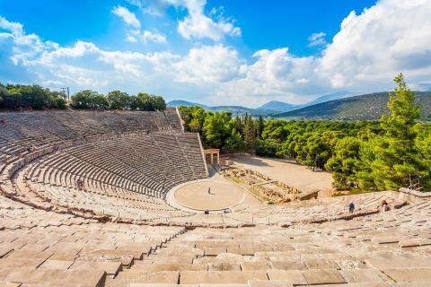 Ancient Theatre: The Ancient Theatre of Epidaurus