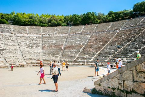 Ancient Theatre: This theatre was built in phases from the 4th till the 2nd century BC.