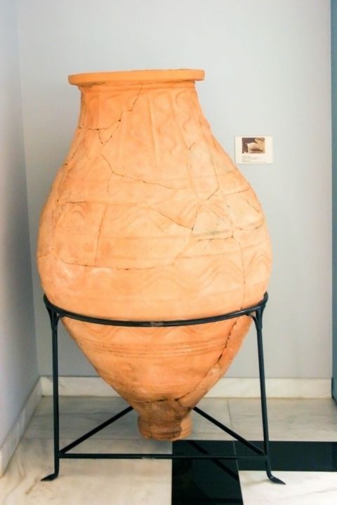Archaeological Museum: A ceramic vase.