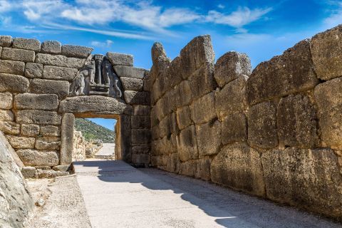 Lion Gate: The Lion Gate of Mycenae