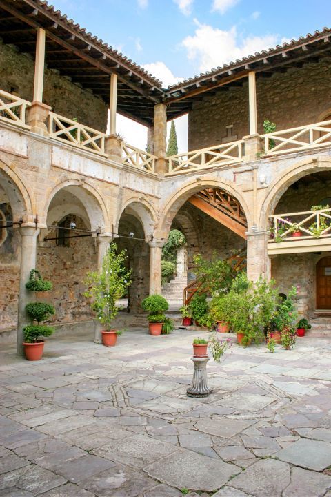 Archaeological Museum: The Archaeological Museum of Mystras is spotted in a tranquil place