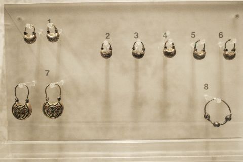 Archaeological Museum: Pieces of Jewelry.