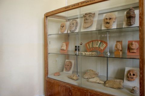 Archaeological Museum: Findings from the sanctuary of Artemis Orthia.