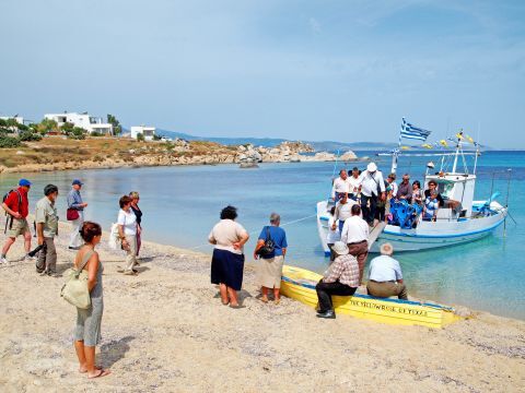 Panagia Parthena Islet: Once a year people arrive on the islet by boat and organize a religious feast