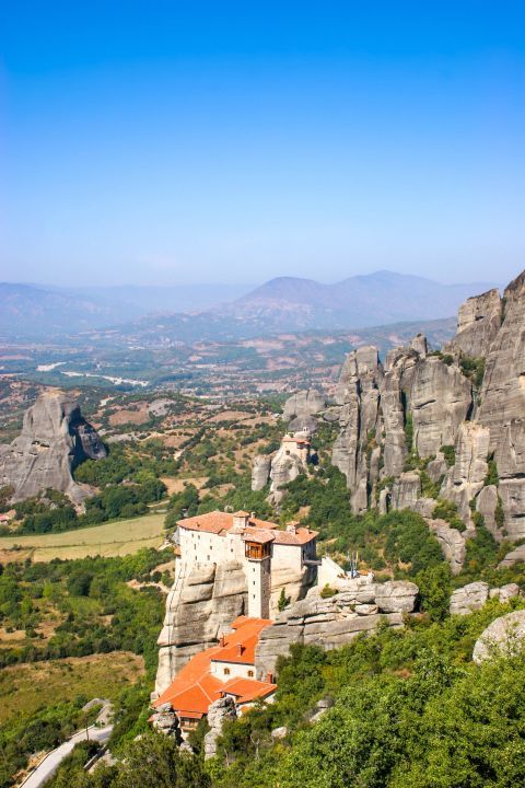 Roussanou Monastery: Breathtaking view.